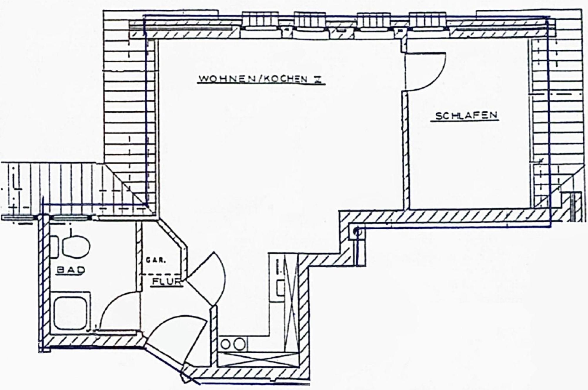 Ferienwohnung "Glueck Gehabt" 威克奥夫弗尔 外观 照片